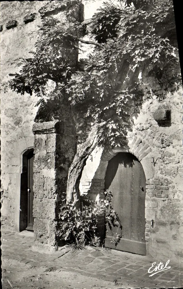 Levis-Saint-Nom (S.-et-O.) — Porta Antiga na Capela — Edições Estel - Frente