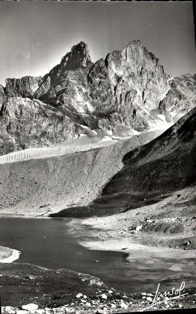 Pralognan-la-Vanoise — Longsee und Glière-Spitze — Photo AMIEZ - Vorderseite