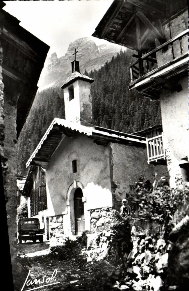 Pralognan-la-Vanoise — Chapelle de la Croix — Editions Photographiques JANSOL - Vorderseite