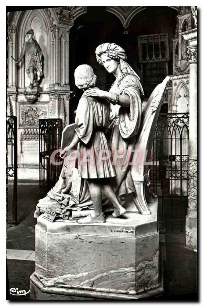 Statue von Giovannni Albertoni — Abtei von Haute-Côme (73) — Druckerei CIM - Vorderseite