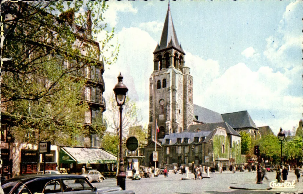 Igreja de Saint-Germain-des-Prés — Paris — Éditions Chantal, n° 354 - Frente