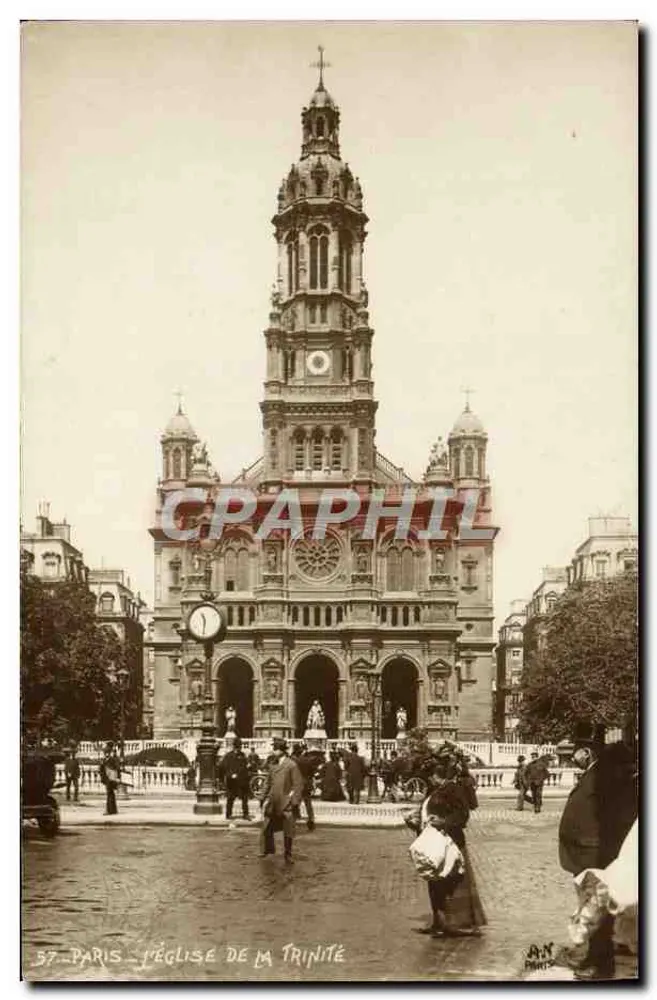 Paris — Igreja da Trindade — A.N. Frantz - Frente
