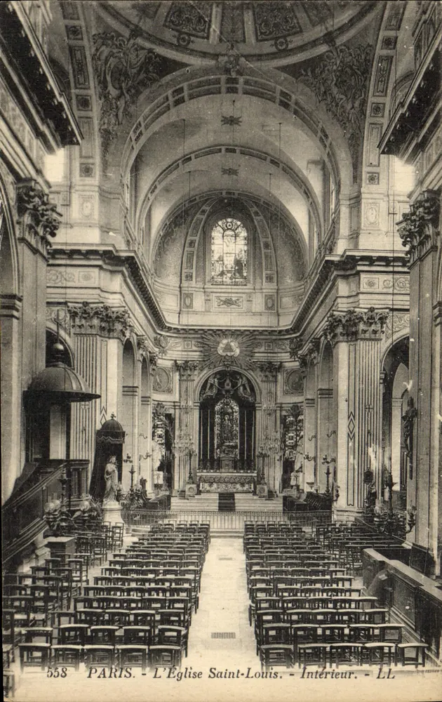 Paris - A Igreja de São Luís - Interior — LL, n°558 - Frente