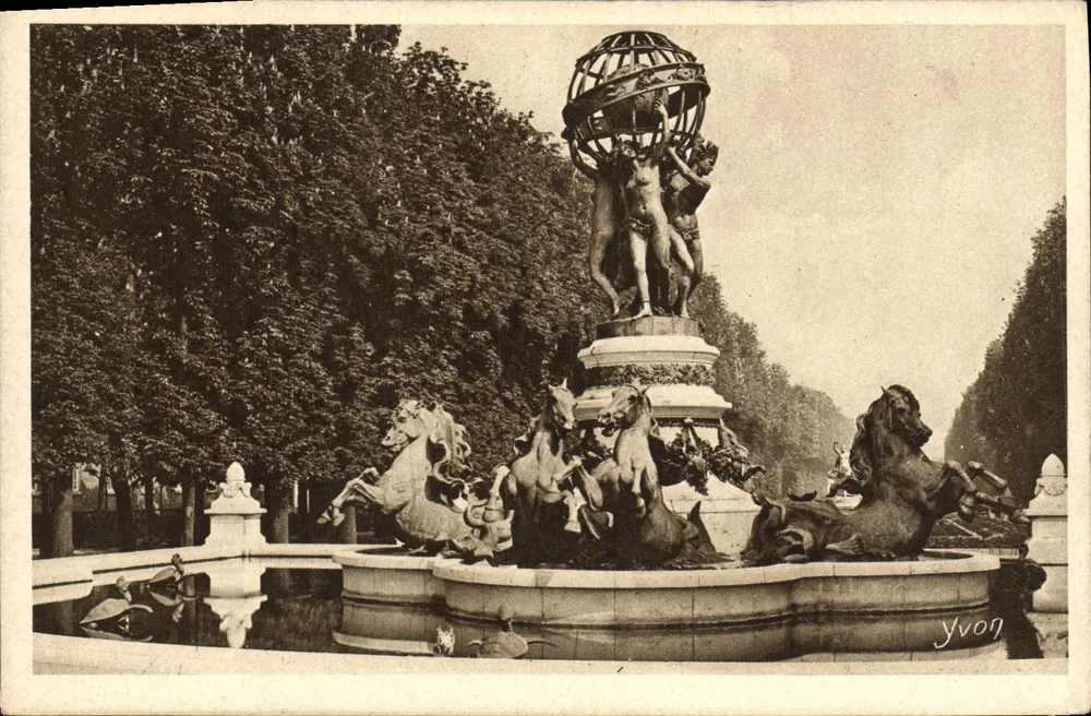 Fontaine de Carpeaux, Square de l'Observatoire — Paris — Édition d'Art YVON, N°87 bis - Vorderseite