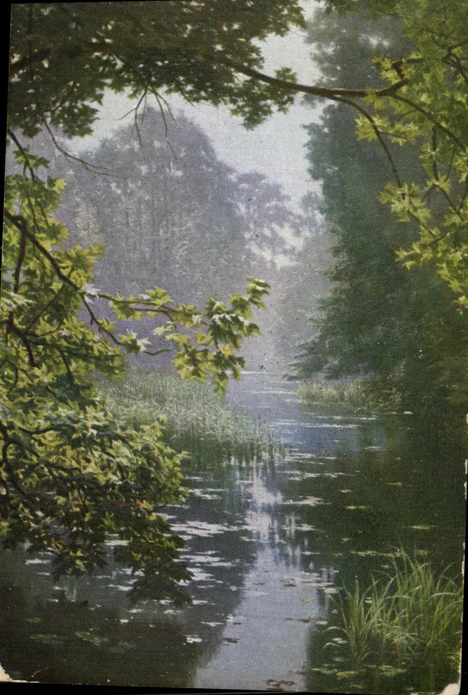 Morgennebel — Villeneuve-l'Étang — n° 137 - Vorderseite