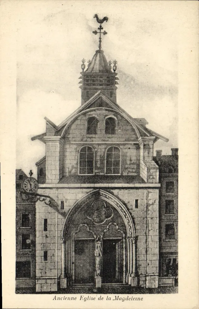 Alte Kirche der Magdalene — Paris, 1926 - Vorderseite