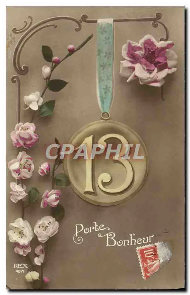Porte Bonheur — N° 4871 — REX - Frente
