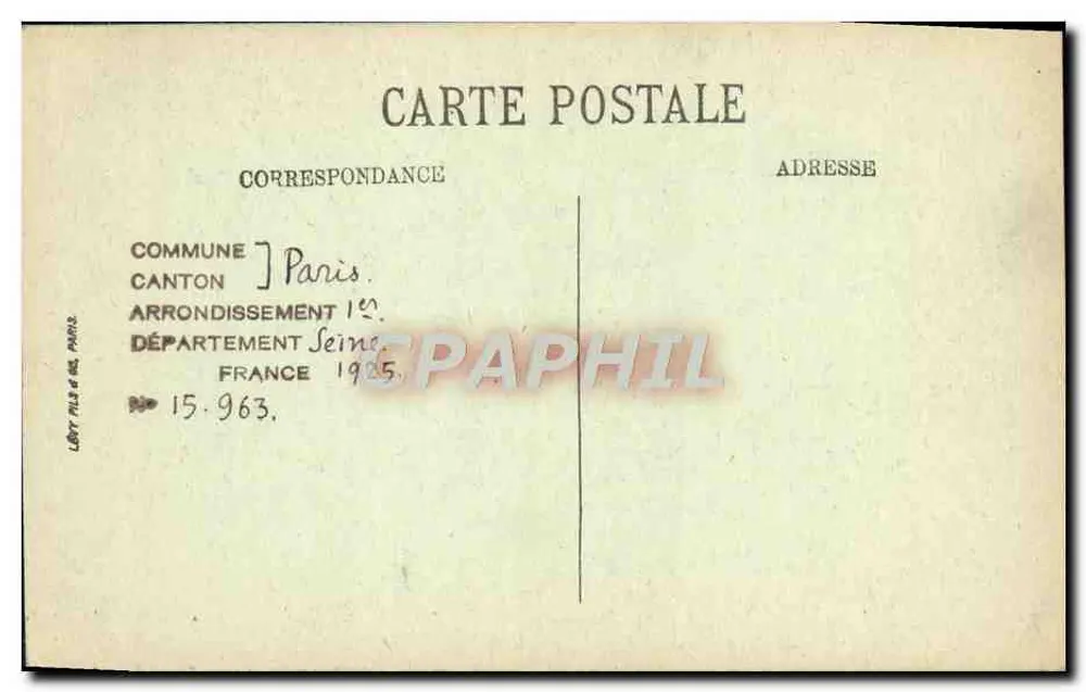 Paris — Igreja de Saint-Léu — Le Chœur — LL - Verso