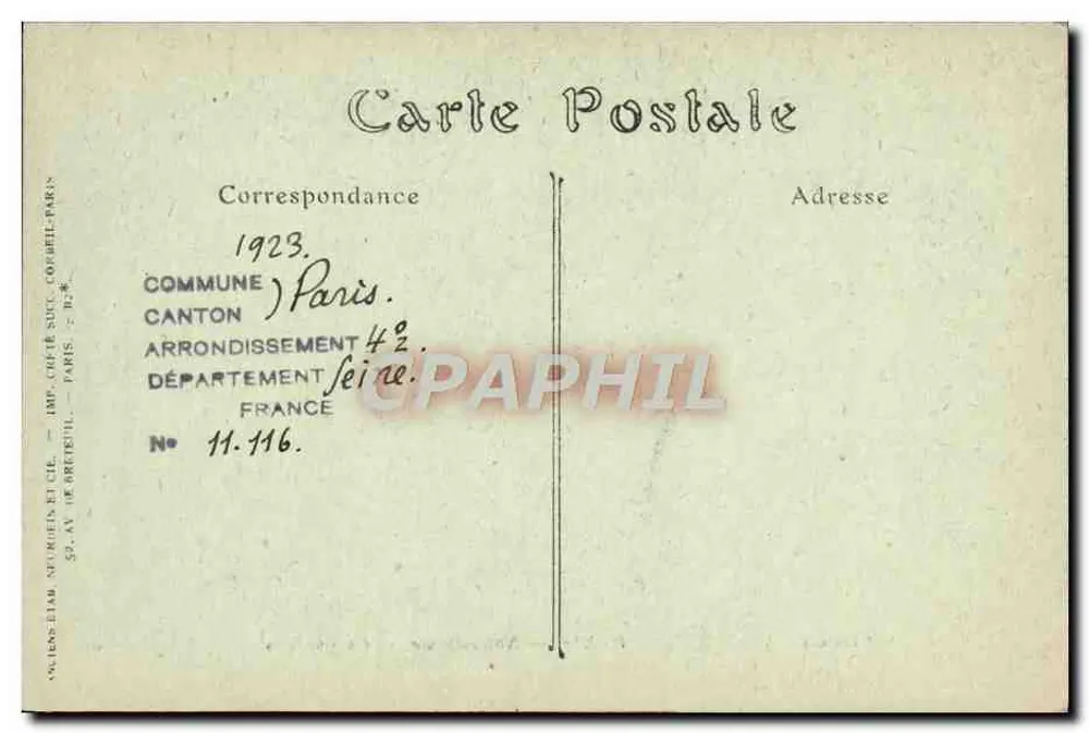 PARIS — Notre-Dame — Gargouilles — JND Phot. - Verso