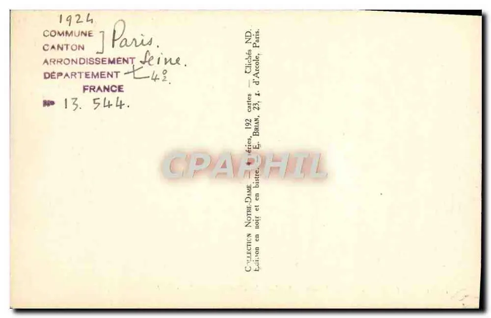 Paris - Notre-Dame - Stalles do Coro (detalhe) - ND - Verso