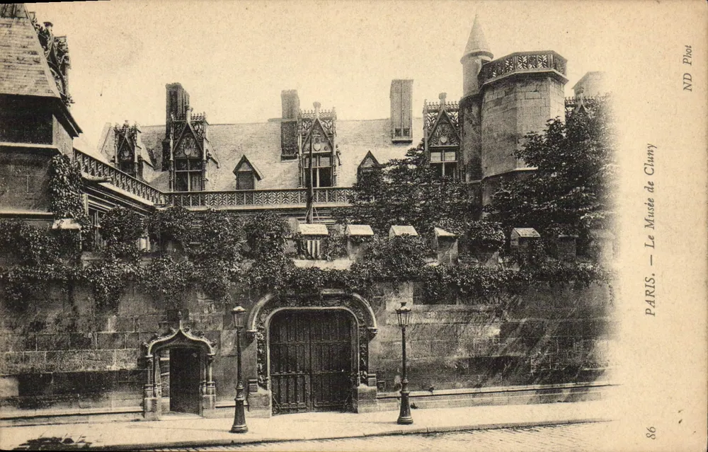 Paris — O Museu de Cluny — ND Phot, n°86 - Frente