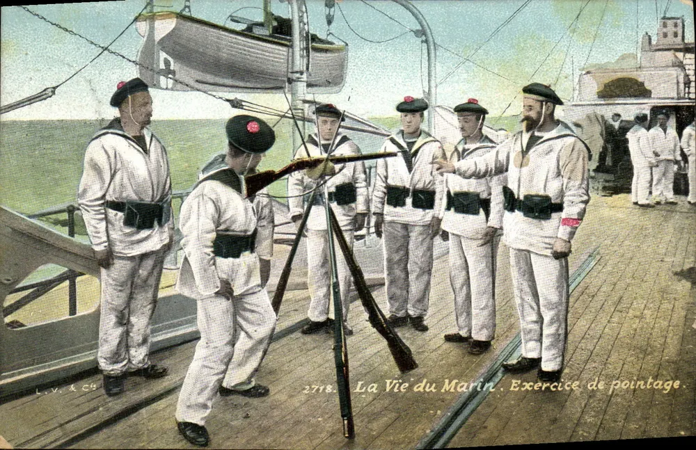 Mariner beim Zielen — La Vie du Marin, n° 2718 — L.V. & Cie - Vorderseite