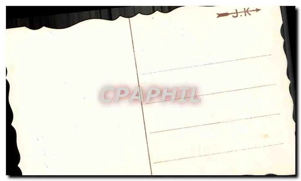 सेंड्रे — स्मृति — चित्रित पोस्टकार्ड - पीछे