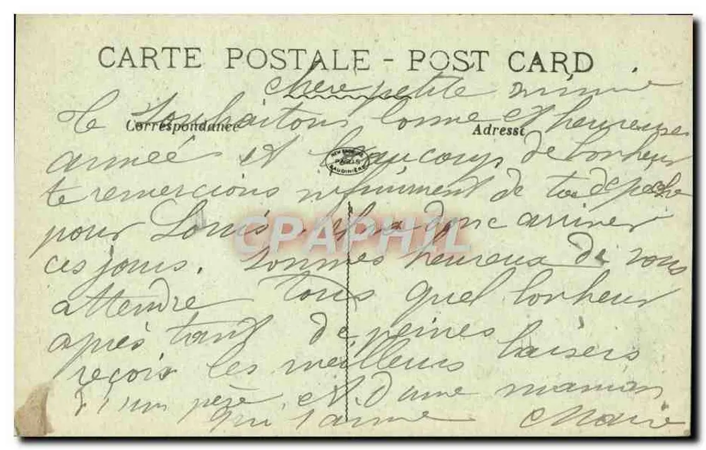 Ciclame — Felicidade e Prosperidade — La Pensée 576 - Verso
