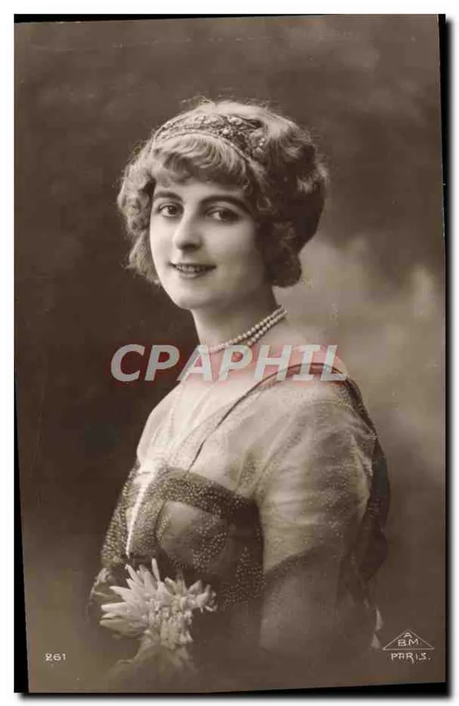 Junge Frau — Portrait — A.B.M. Paris, n° 861 - Vorderseite