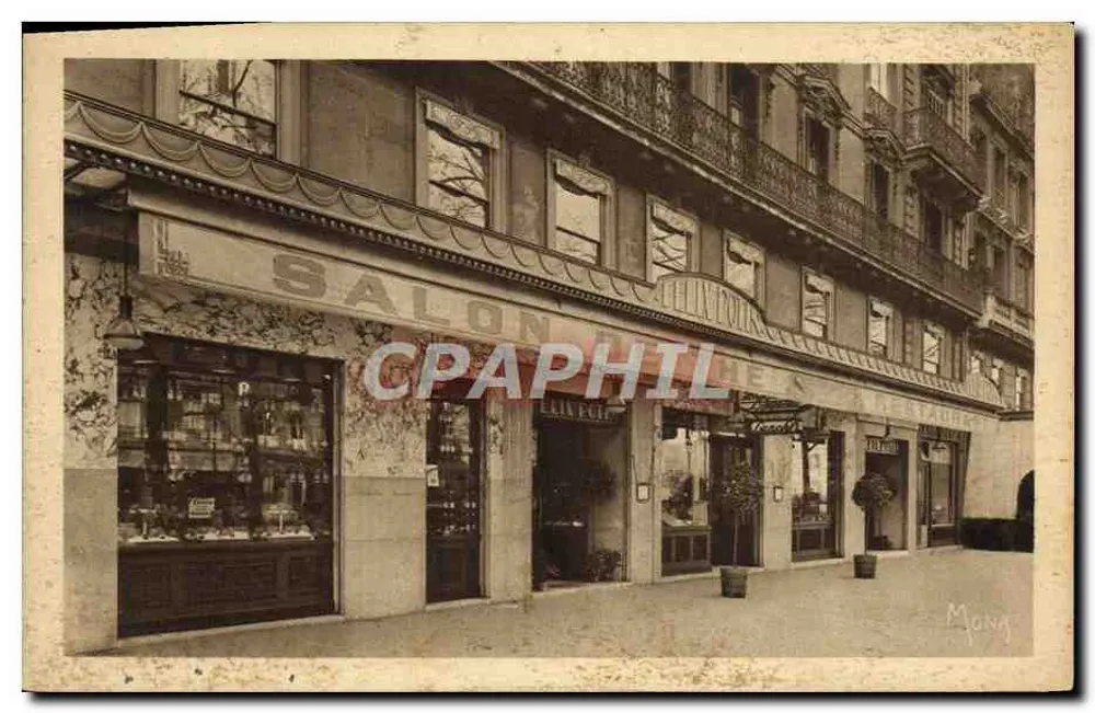 Salon de Thé Saint-Augustin — Restaurant und Bar — Verlag Éditions d'Art MOKA, 28, Avenue Victor-Hugo, Paris - Vorderseite