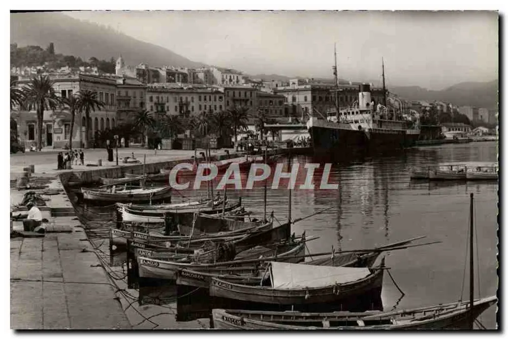 Ajaccio (Córcega) — Un rincón del Puerto — Ediciones « Wilde » - Anverso