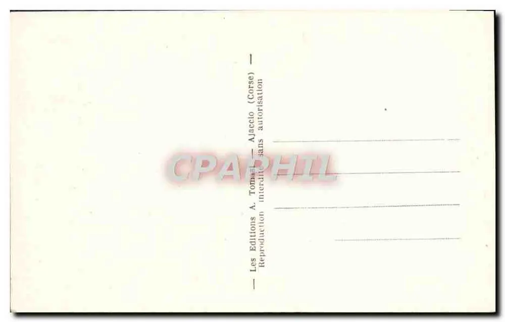 Córsega - 224. Vizzavona - A Floresta - Verso