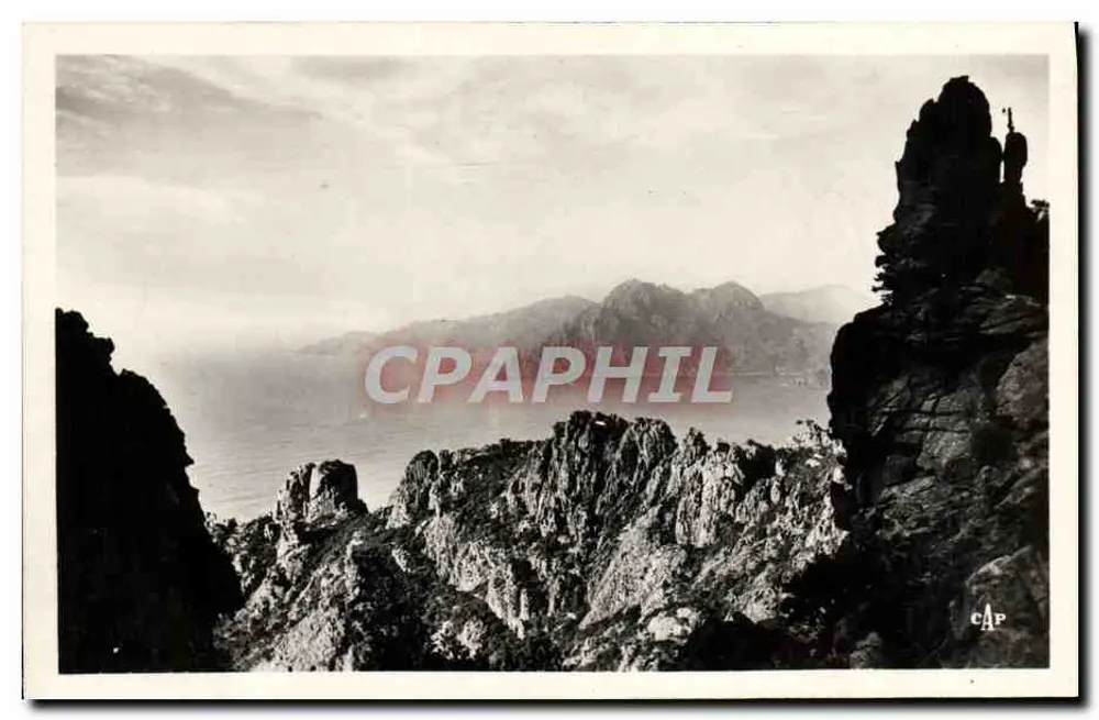 Circuit de Piana - Der Golf von Porto von den Calanches aus gesehen — C.A.P. Paris - Vorderseite