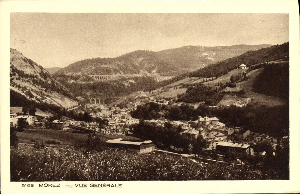 Morez — Vista Geral — Collection Le Jura - Frente