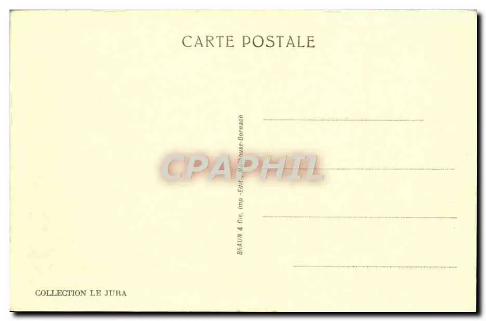 Morez — Widok panoramiczny — Kolekcja Le Jura, nr 5147 - Rewers