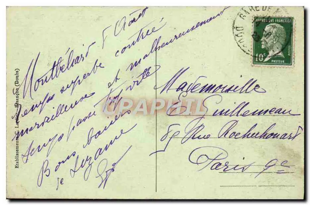 Montbéliard (Doubs) — Zamek — C. Léon Brancion, nr 1769 - Rewers
