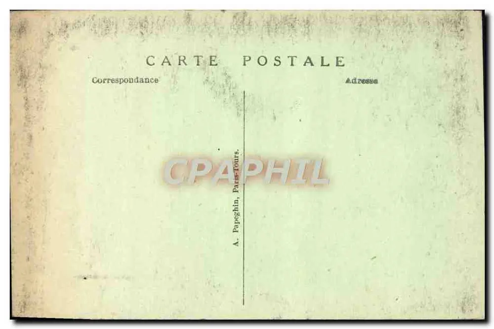 Paris - Ausstellung der dekorativen Künste - Pavillon der Vereinigung der sozialistischen Republiken Russlands — Konstantin Melnikoff, Architekt — A.P. - Rückseite