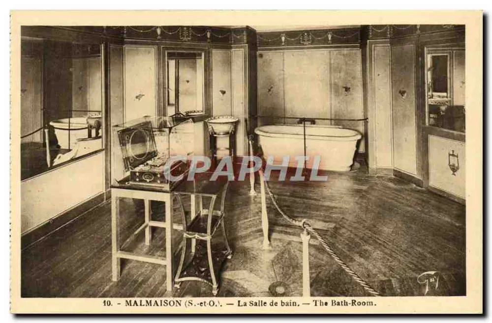 Malmaison (S.-et-O.) — A Sala de Banho — The Bath-Room - Frente