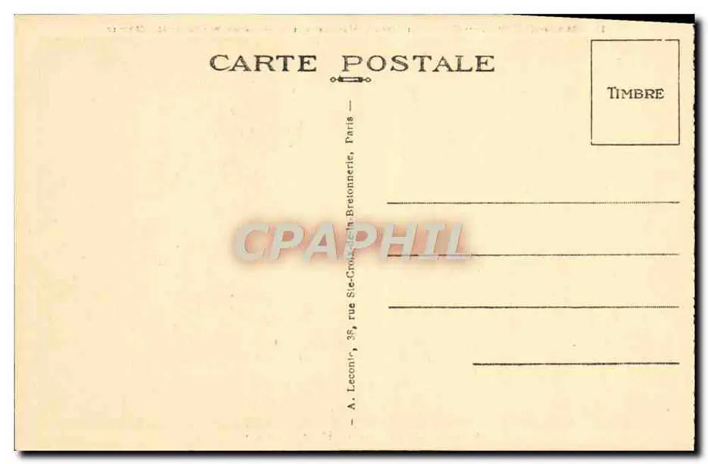 Malmaison (S.-et-O.) — Zimmer Napoleons und Erinnerungen von Saint-Hélène - Rückseite