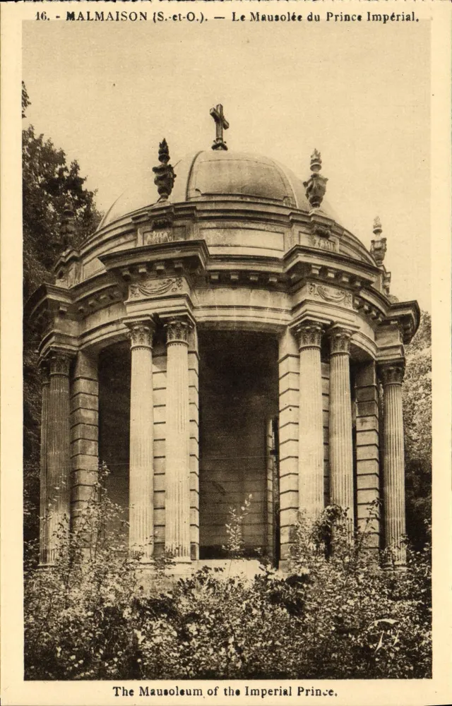 Malmaison (S.-et-O.) — Het Mausoleum van de Keizerlijke Prins — A. Leconte, Parijs - Voorkant