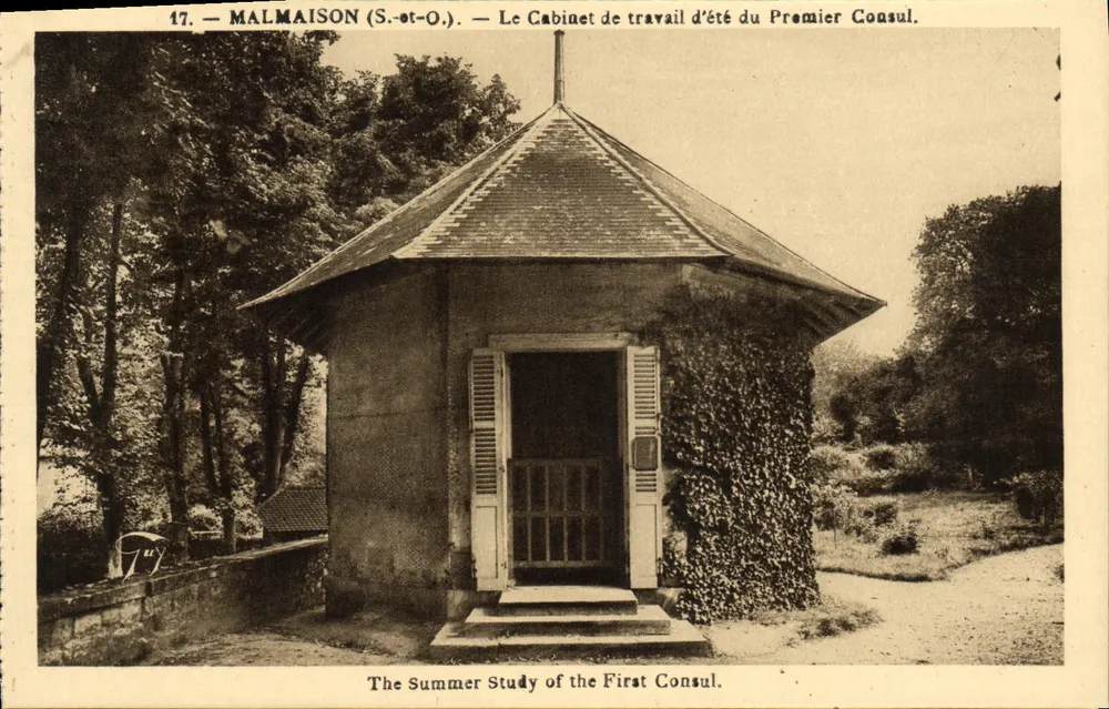Malmaison (S.-st-O.) — O Gabinete de Trabalho de Verão do Primeiro Consul — A. Leconte, Paris - Frente