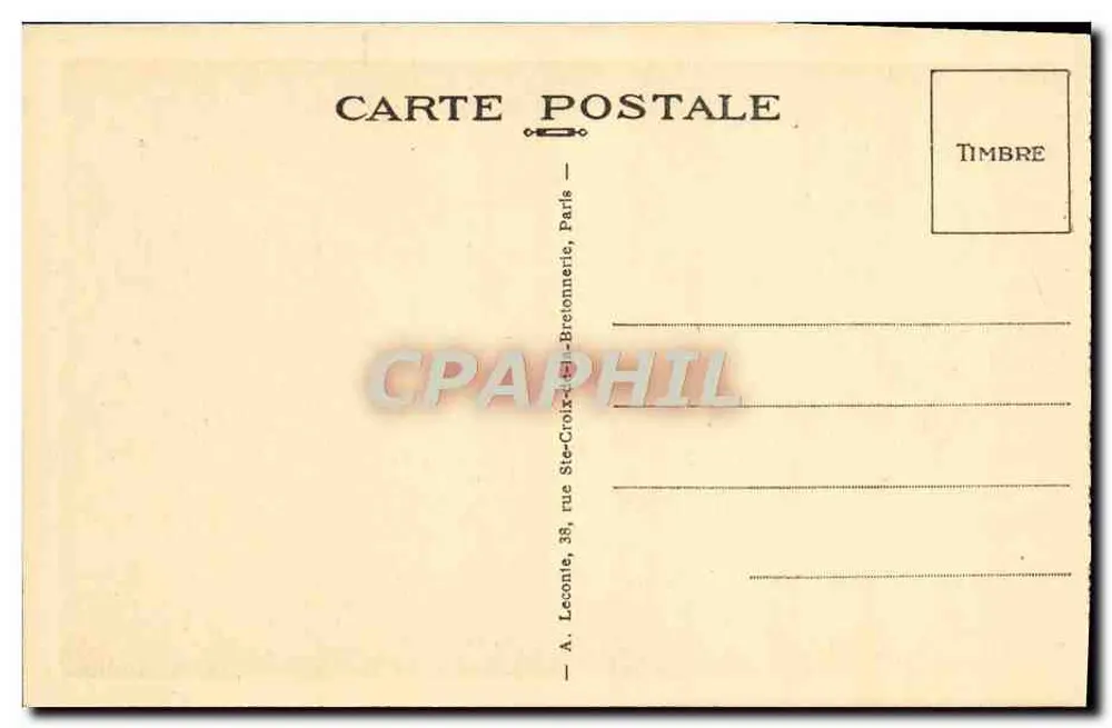 Malmaison (S.-et-O.) — O Primeiro Consul, por Isabey — n°18 - Verso