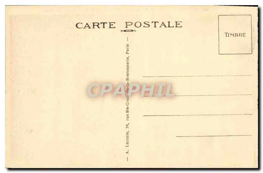 Malmaison (S.-et-O.) — A Biblioteca — The Library - Verso