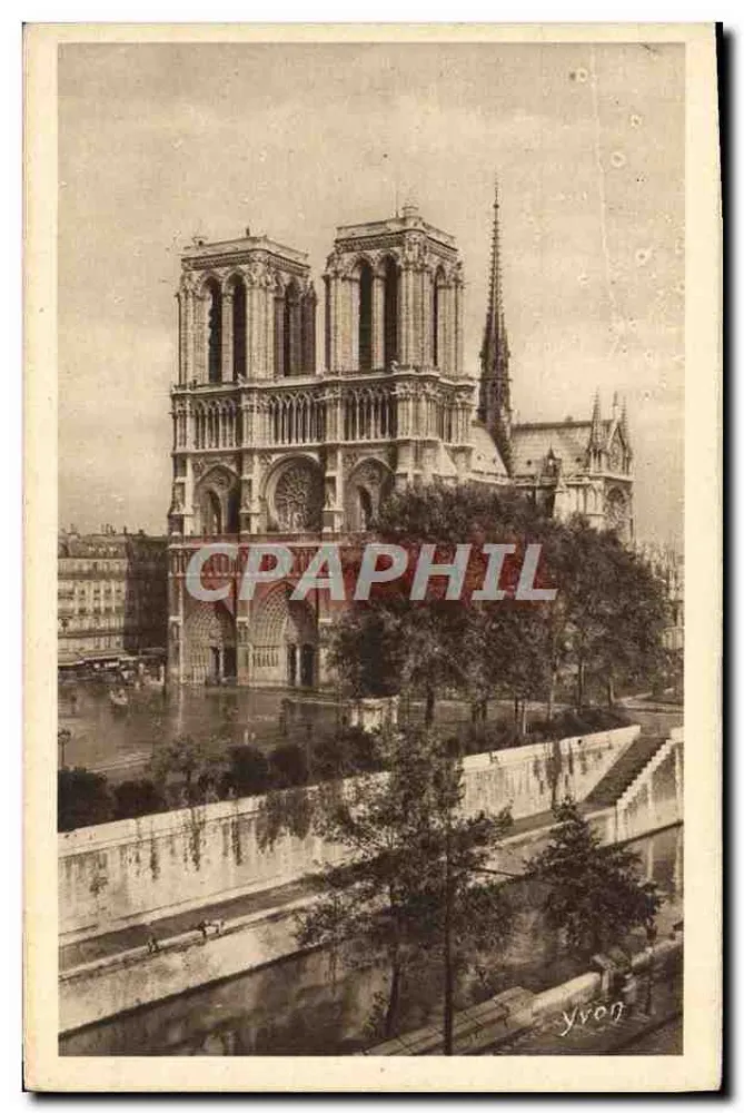 Notre-Dame de Paris — Paris... en Flanant — Edição de Arte YVON, série 3 n°51 - Frente