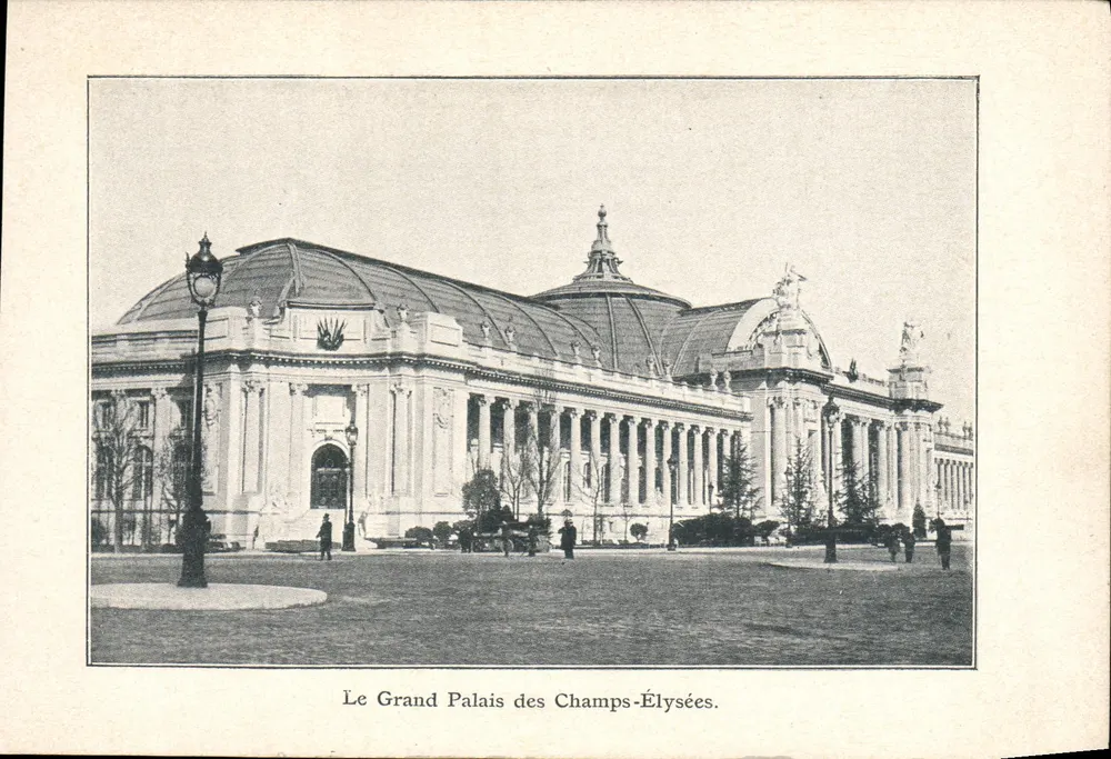 O Grande Palácio dos Campos Elísios — vista externa — editor desconhecido, número de série não visível - Frente