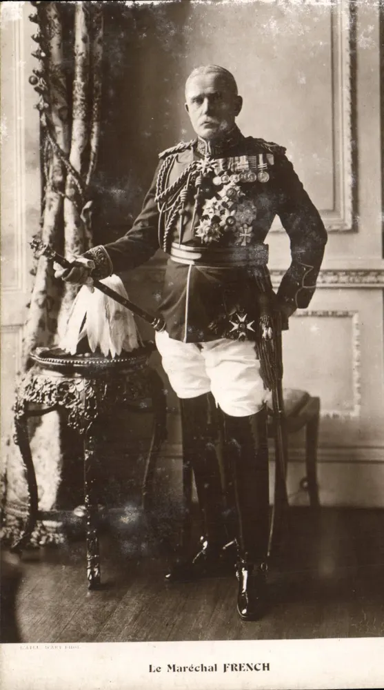O Marquês Francês — retrato em uniforme — L'Atelier d'Art Photographique, Paris - Frente