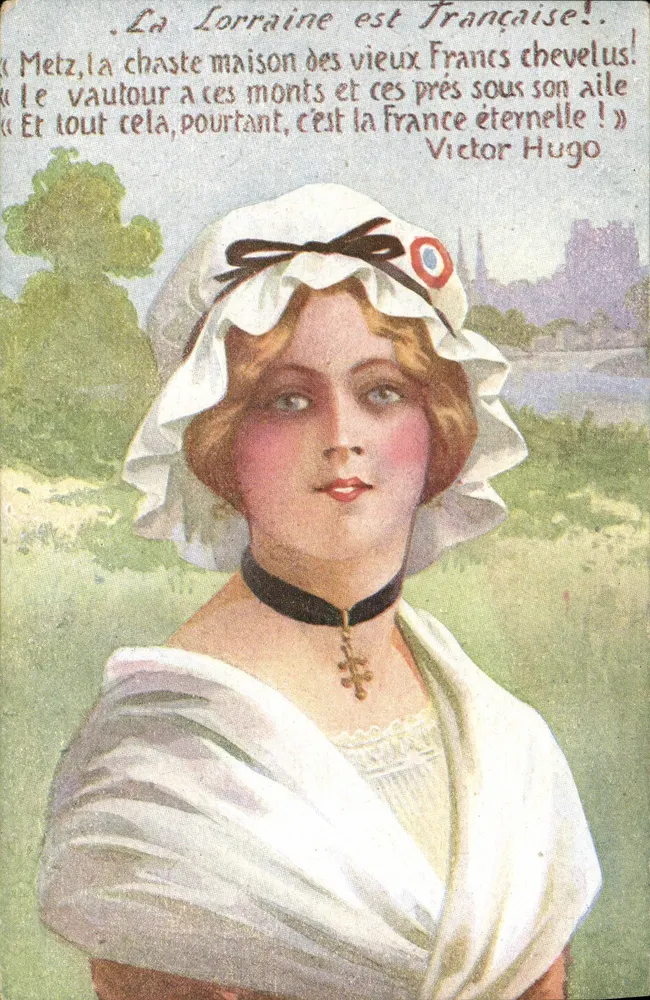 A Lorena é Francesa! — Victor Hugo — Edição dos Três Confeurs, Paris - Frente