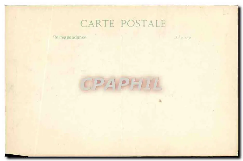 Herr Poincaré, Präsident der Republik — beobachtet den Kampf an der Front — Verlag BLD, Seriennummer nicht sichtbar - Rückseite