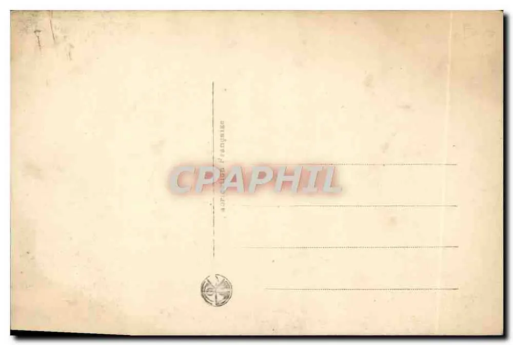 Herr Clemenceau am Rednerpult der Kammer — 11. November 1918 — von J. Simont - Rückseite