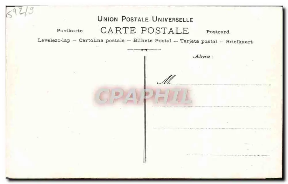 Mayol — Portrait — Künstlerische Sammlung VIN DÉSILES - Rückseite