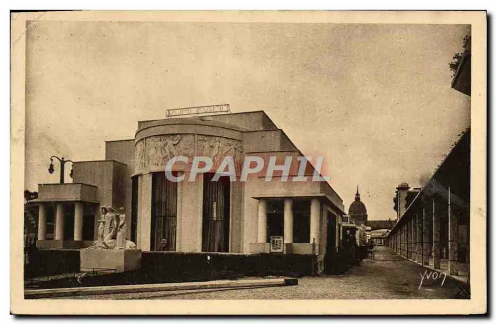 Pavillon des Künstlerkollektivs - Internationale Ausstellung dekorativer Künste 1925 — Édition d'Art YVON, Paris - Vorderseite