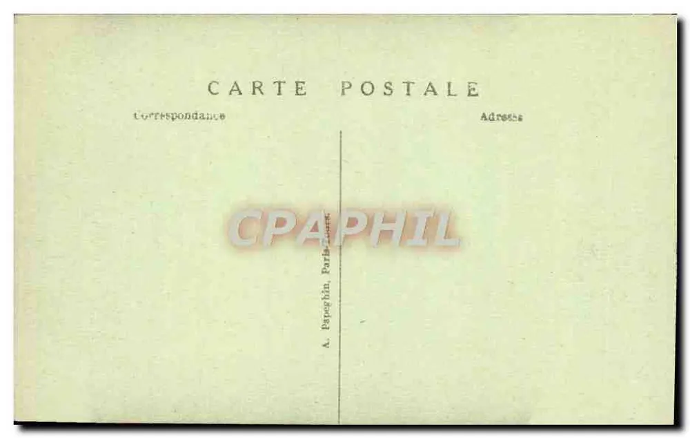 Internationale Ausstellung für Dekorative Künste — Pavillon Sûe et Mare — Paris 1925 - Rückseite