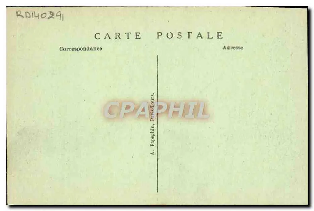 Paris - Exposition des Arts Décoratifs - Pavillon Sûe et Mare (Compagnie des Arts Français) - Architekten Sûe und Mare - Rückseite