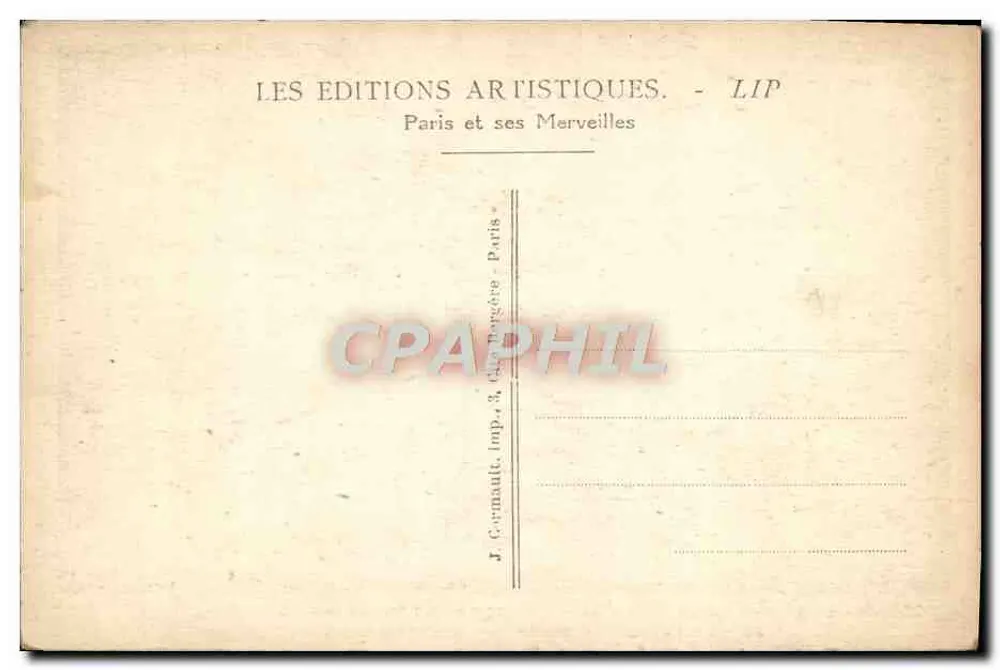 Internationale Ausstellung für Dekorative Künste — Das schwedische Pavillon — Paris 1925 - Rückseite