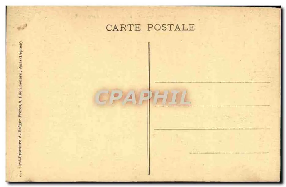 Paris 1925 - Internationale Ausstellung für Dekorative Künste — Belgisches Pavillon (Horta-arch) - Rückseite