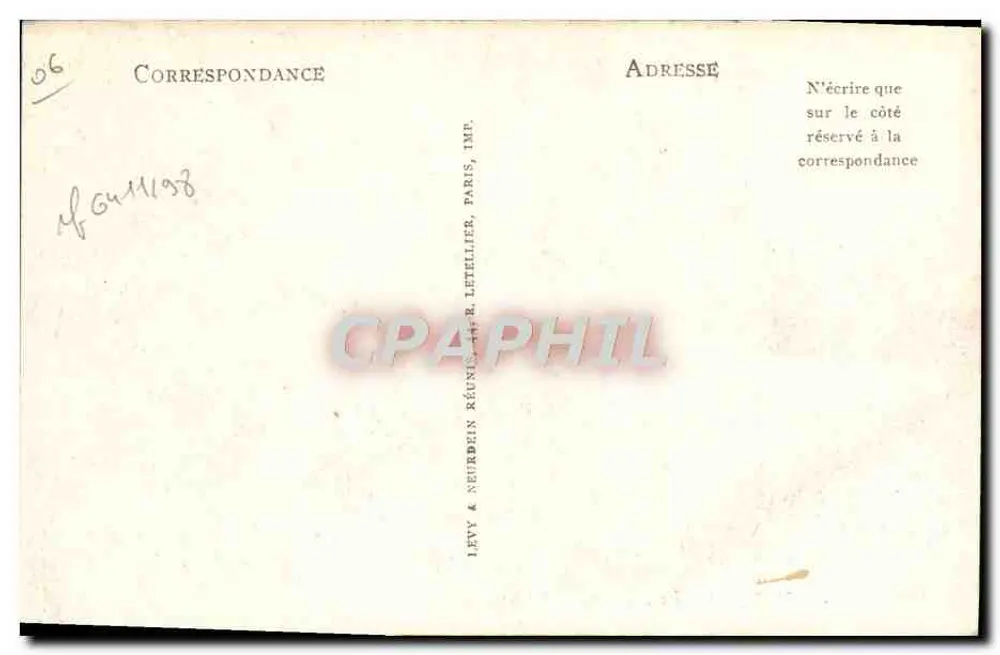 Die Côte d'Azur — Die Ernte der Violette — LL - Rückseite