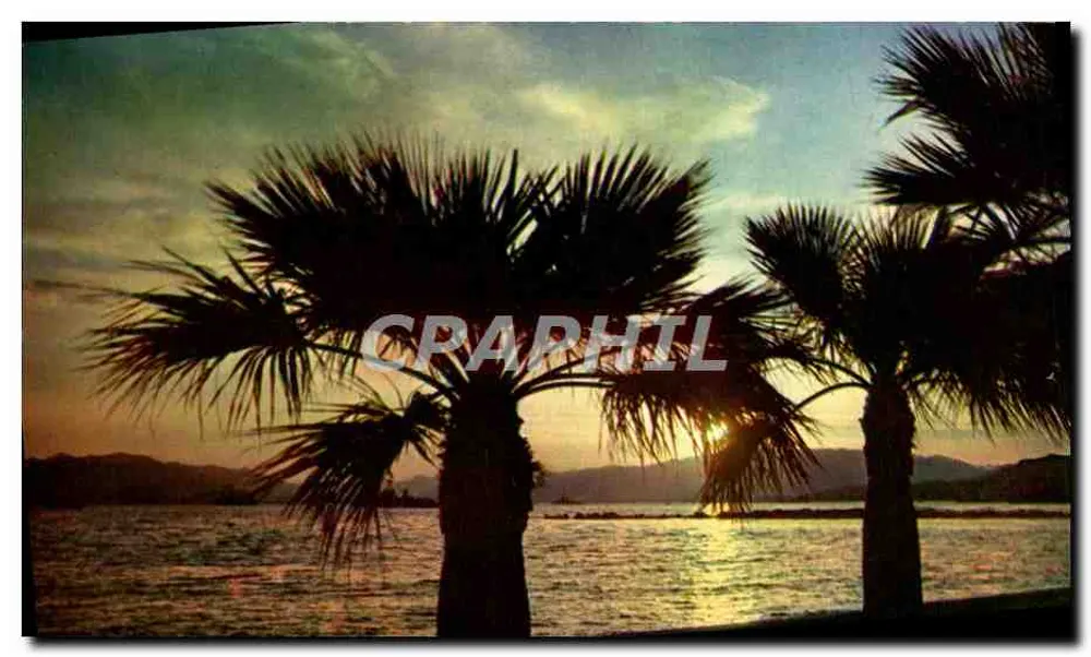 Sonnenuntergang an der Côte d'Azur — Die Côte d'Azur, ein Wunder der Natur — Éditeurs Jean-Jaures, Arcueil - Vorderseite