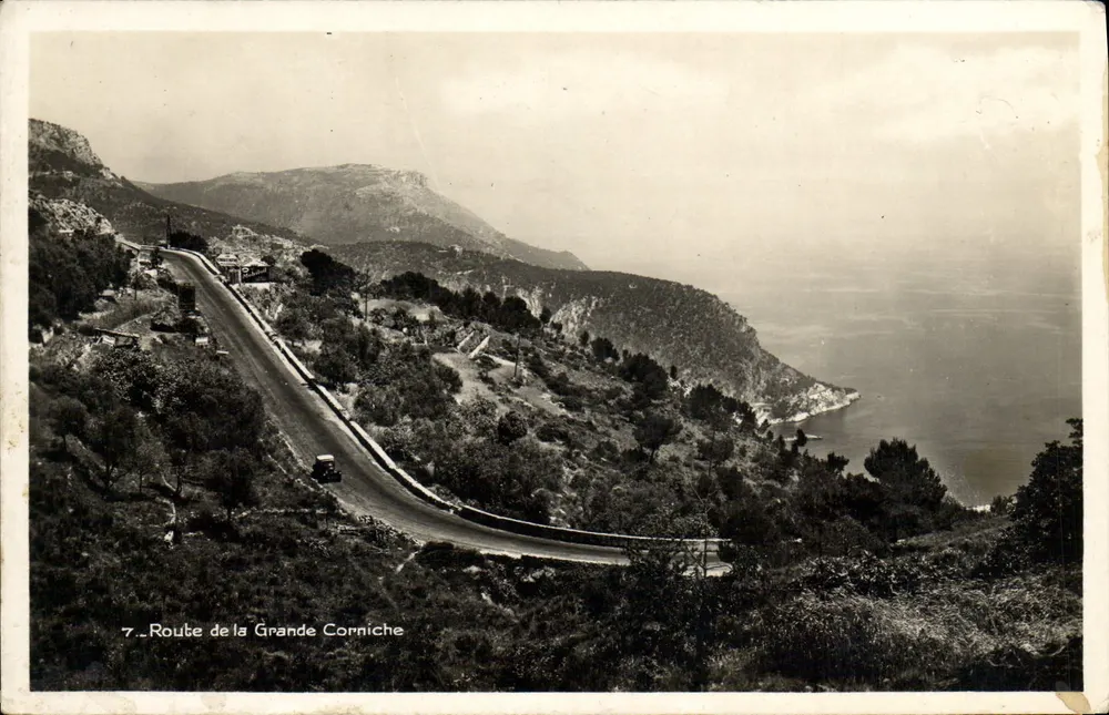 Rodovia da Grande Corniche — vista panorâmica — n°7 - Frente