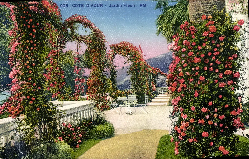 Costa Azul — Jardim Florido — R.M. — Rostan & Junier, Nice - Frente