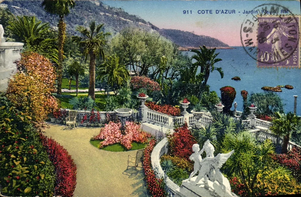 Côte d'Azur - Jardim Fleurir RM — editor Éd. Dart, N° 911 - Frente